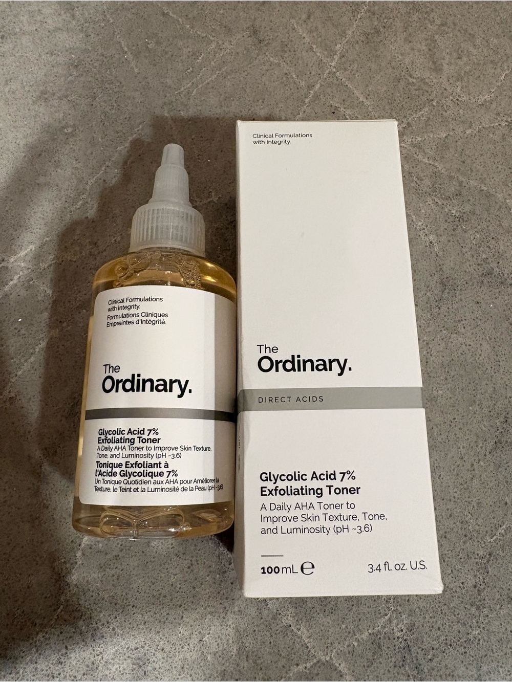 The Ordinary Glycolic Acid 7% Exfoliating Toner - Clear/White